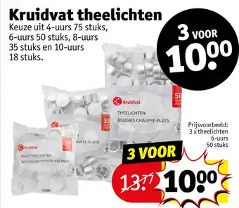 Kruidvat theelichten