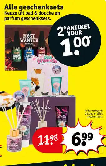 Kruidvat Alle geschenksets keuze uit bad douche en parfum geschenksets aanbieding