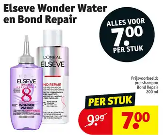 Kruidvat Elseve Wonder Water en Bond Repair aanbieding