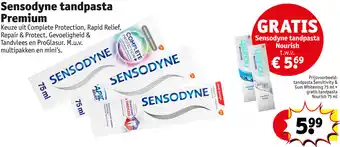 Kruidvat Sensodyne tandpasta Premium aanbieding