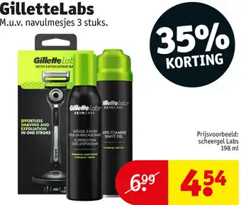 Kruidvat GilletteLabs aanbieding
