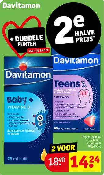 Kruidvat Davitamon aanbieding