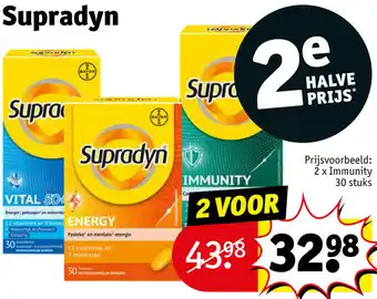 Kruidvat Supradyn aanbieding