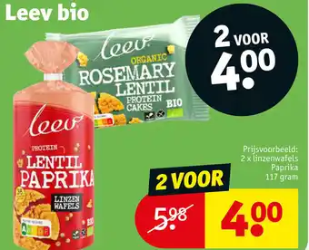Kruidvat Leev bio aanbieding