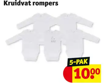 Kruidvat Kruidvat rompers aanbieding