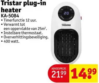 Tristar plug in heater KA 5084