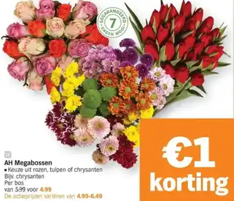 Albert Heijn Ah megabossen aanbieding