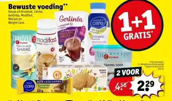 Kruidvat Bewuste voeding aanbieding
