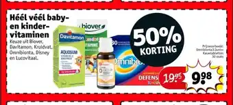 Kruidvat Héél véél babyen kindervitaminen aanbieding