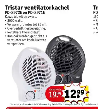 Kruidvat Tristar ventilatorkachel aanbieding