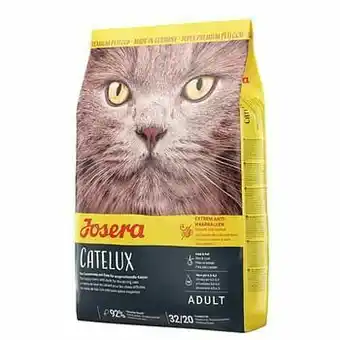 Zooplus 2x2kg Catelux Josera Kattenvoer aanbieding