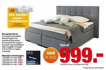 Boxspring Senzo