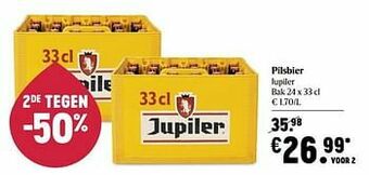 Delhaize Pilsbier jupiler aanbieding