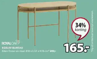 Jysk Egelev bureau aanbieding