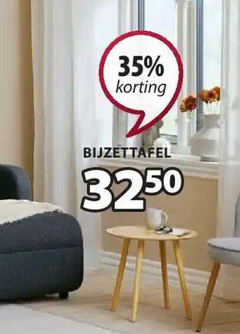 Jysk Bijzettafel aanbieding