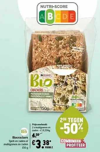 Delhaize Multigranen en zaden aanbieding