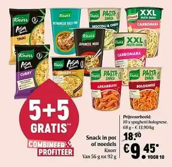 Knorr spaghetti bolognese