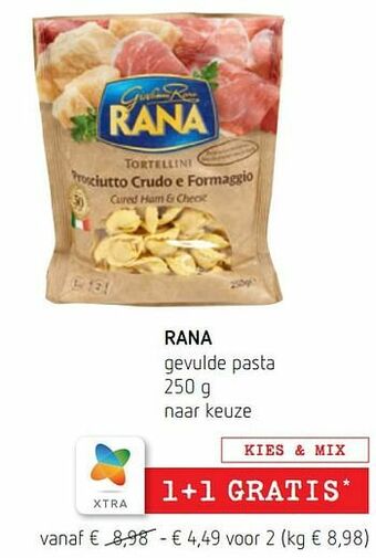 Rana gevulde pasta