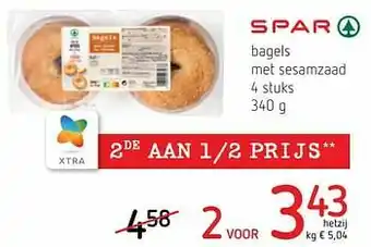 Bagels met sesamzaad
