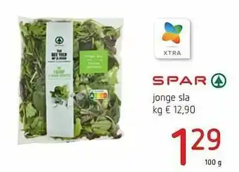 Spar Colruyt Jonge sla aanbieding