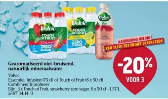 Delhaize Gearomatiseerd niet-bruisend, natuurlijk mineraalwater aanbieding