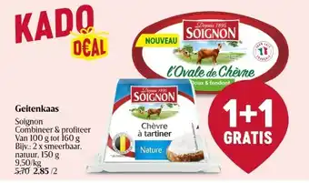 Delhaize Geitenkaas aanbieding