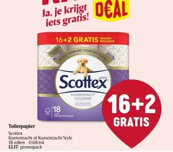 Delhaize Toiletpapier aanbieding