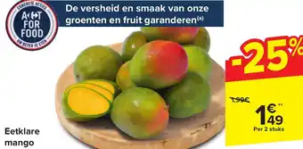 Carrefour Market Eetklare mango aanbieding