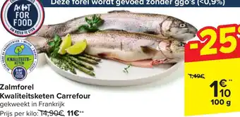 Zalmforel 100g