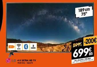 Electro Depot Lg 4 k ultra hd tv aanbieding