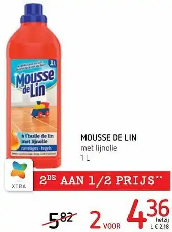 Mousse de lin met lijnolie