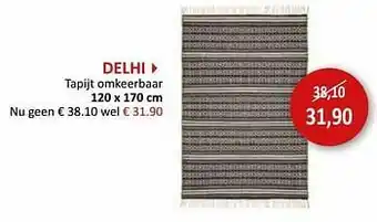Weba Delhi tapijt omkeerbaar aanbieding