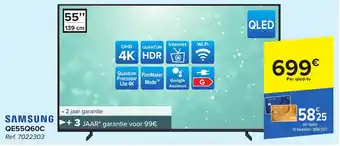 Carrefour Market SAMSUNG QE55Q60C 55" aanbieding