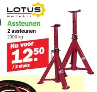Van Cranenbroek Assteunen 2 assteunen 2000 kg aanbieding