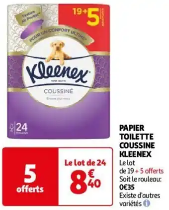 Auchan PAPIER TOILETTE COUSSINE aanbieding