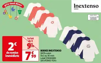 Auchan BODIES INEXTENSO aanbieding
