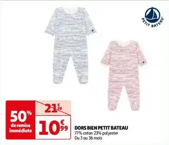 DORS BIEN PETIT BATEAU
