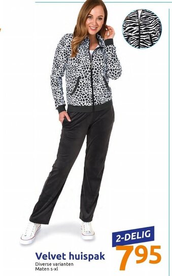 Action Velvet huispak aanbieding