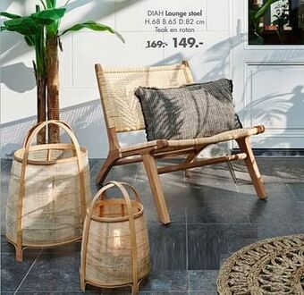 Casa Diah lounge stoel aanbieding