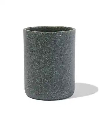 Hema mok ø8x10 spikkel grijs