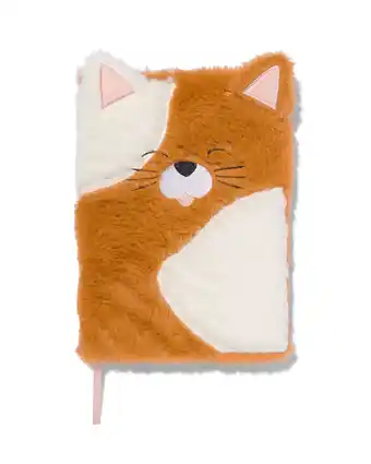 Hema notitieboek fluffy kat a5