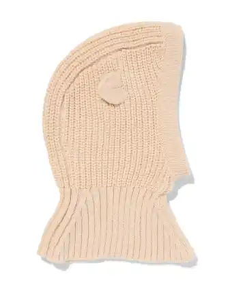 HEMA Hema baby bivakmuts zand (zand) aanbieding