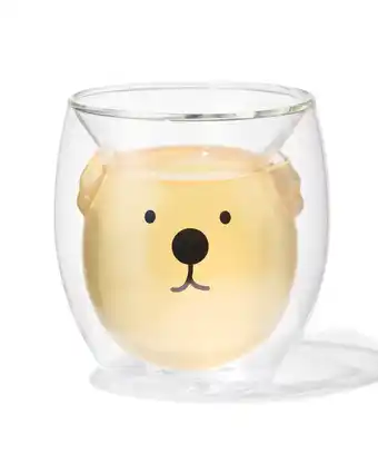 HEMA Hema dubbelwandig glas hond aanbieding