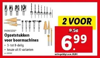 Lidl Opzetstukken voor boormachines aanbieding