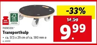 Lidl Transporthulp aanbieding