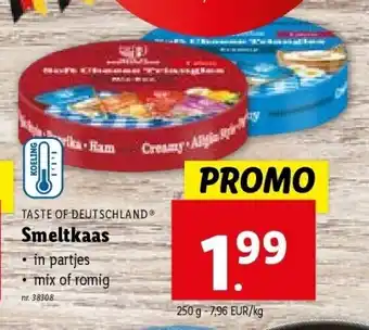 Lidl Smeltkaas aanbieding