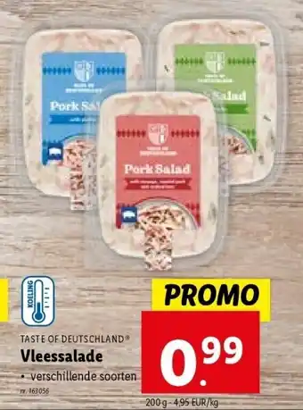 Lidl Vleessalade aanbieding