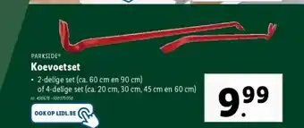 Lidl Koevoetset aanbieding