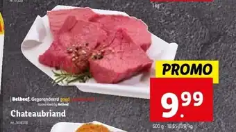 Lidl Chateaubriand aanbieding