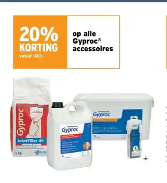 GAMMA Op alle gyproc accessoires aanbieding